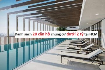 Danh sách 20 căn hộ 2 tỷ HCM