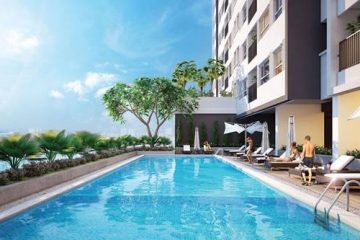 Khu tiện ích hồ bơi căn hộ Aio City