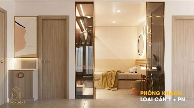 Hình ảnh thiết kế nhà mẫu căn hộ Moonlight Bình Tân 2 phòng ngủ