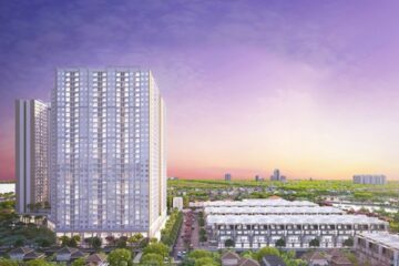 Toàn cảnh dự án City Gate 3 và khu thấp tầng với 134 căn nhà phố liền kề