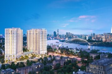 Phối cảnh tổng quan toàn cảnh dự án Asiana Riverside