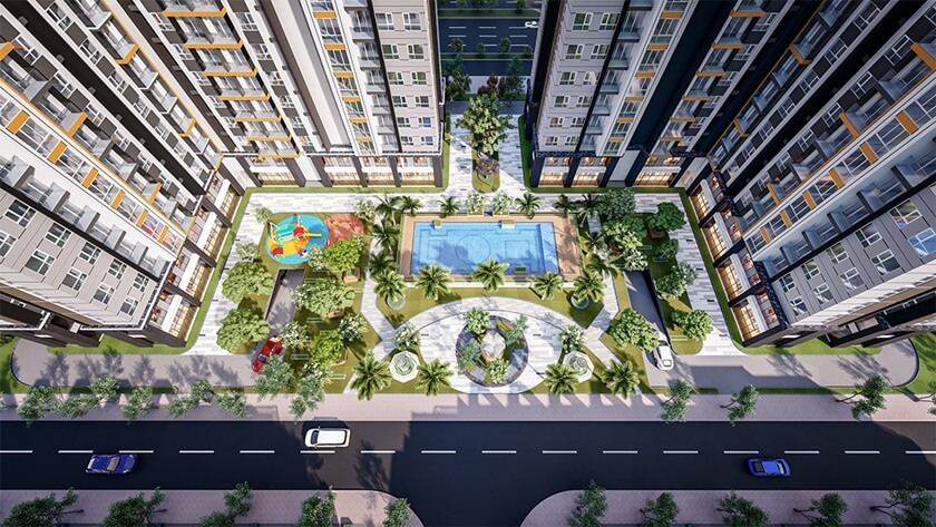 Khu vực tiện ích căn hộ City Gate 5 Võ Văn Kiệt Bình Chánh - Chủ đầu tư 577
