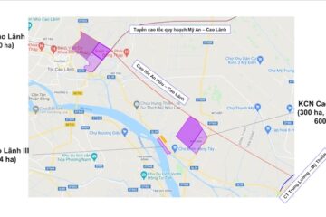 Đồng Tháp quy hoạch 2 dự án công nghiệp tại Cao Lãnh