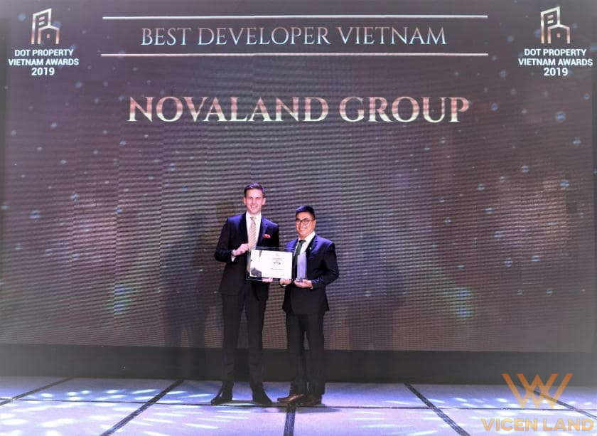 Chủ đầu tư Novaland Group giành giải “Best Developer Vietnam” 2019