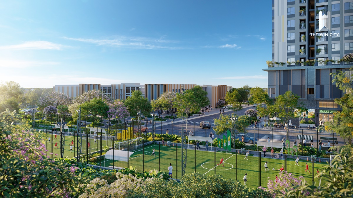 Hệ tiện ích đa dạng, cao cấp tại The Win City