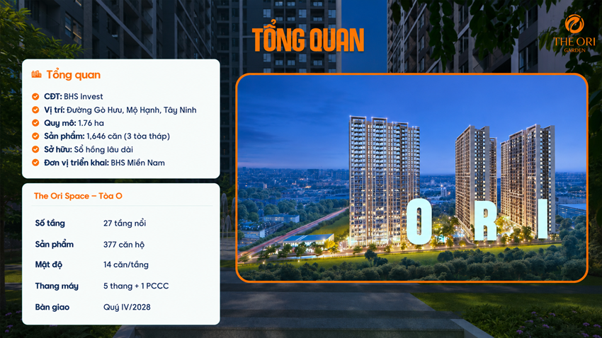 Dự án căn hộ The Ori Space