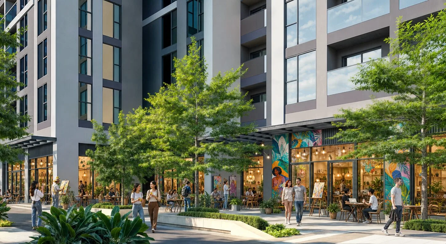 Tiện ích công viên nội khu dự án The Ori Space