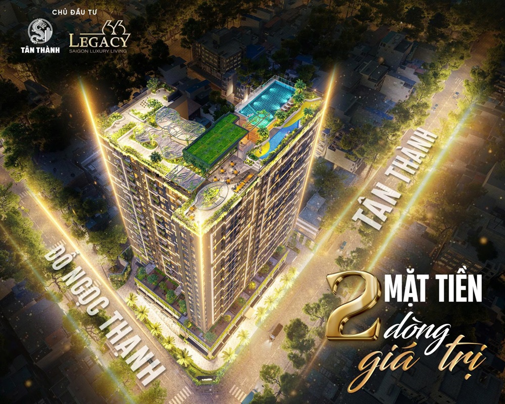 Vị trí dự án Legacy 66 Tân Thành, Quận 5